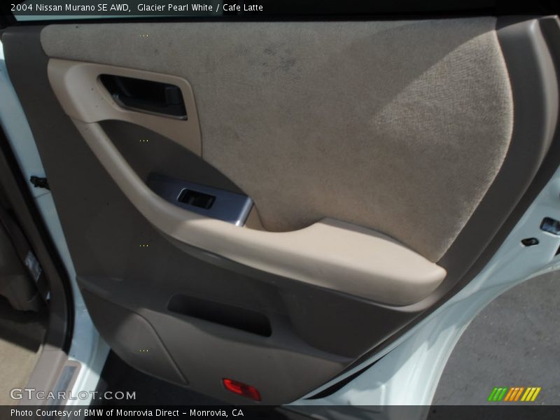 Glacier Pearl White / Cafe Latte 2004 Nissan Murano SE AWD