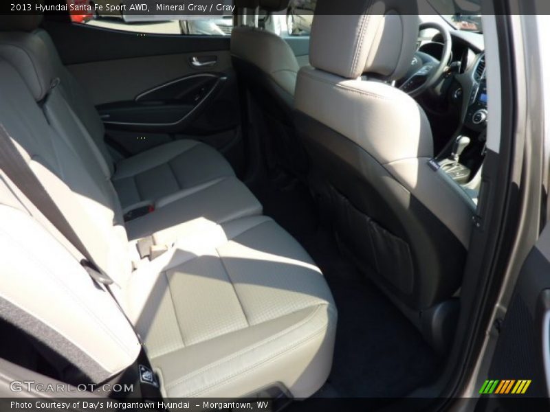 Mineral Gray / Gray 2013 Hyundai Santa Fe Sport AWD