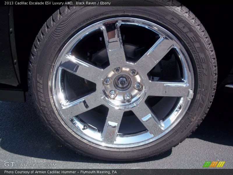 Black Raven / Ebony 2013 Cadillac Escalade ESV Luxury AWD