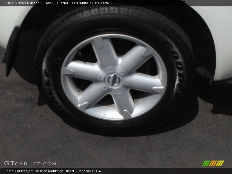 Glacier Pearl White / Cafe Latte 2004 Nissan Murano SE AWD