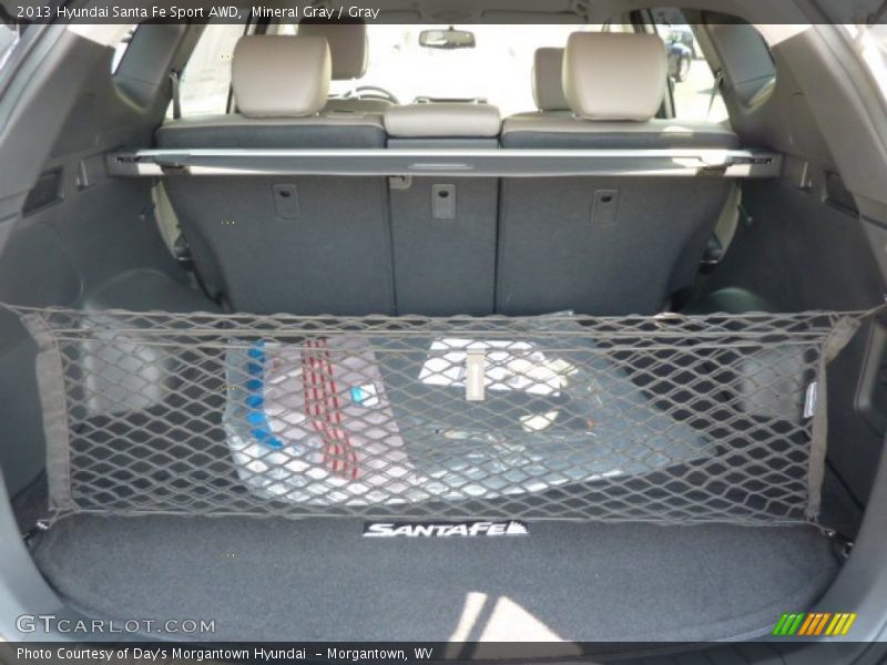 Mineral Gray / Gray 2013 Hyundai Santa Fe Sport AWD