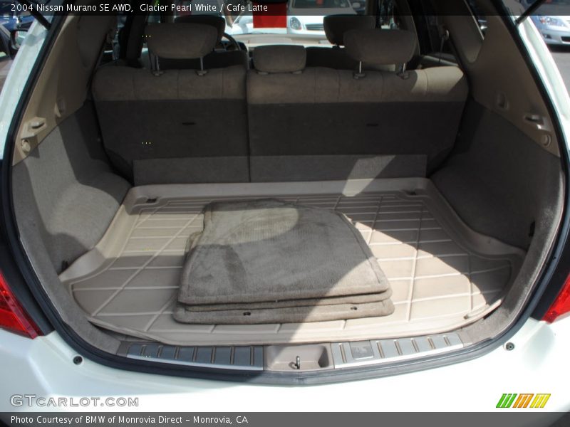 Glacier Pearl White / Cafe Latte 2004 Nissan Murano SE AWD