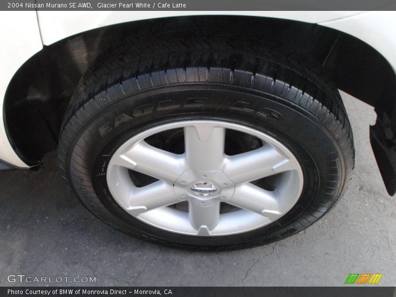 Glacier Pearl White / Cafe Latte 2004 Nissan Murano SE AWD