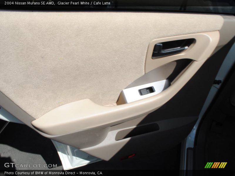Glacier Pearl White / Cafe Latte 2004 Nissan Murano SE AWD