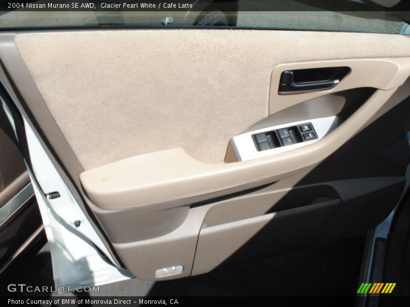 Glacier Pearl White / Cafe Latte 2004 Nissan Murano SE AWD