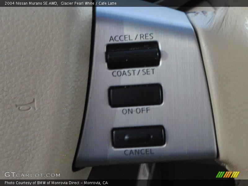 Glacier Pearl White / Cafe Latte 2004 Nissan Murano SE AWD