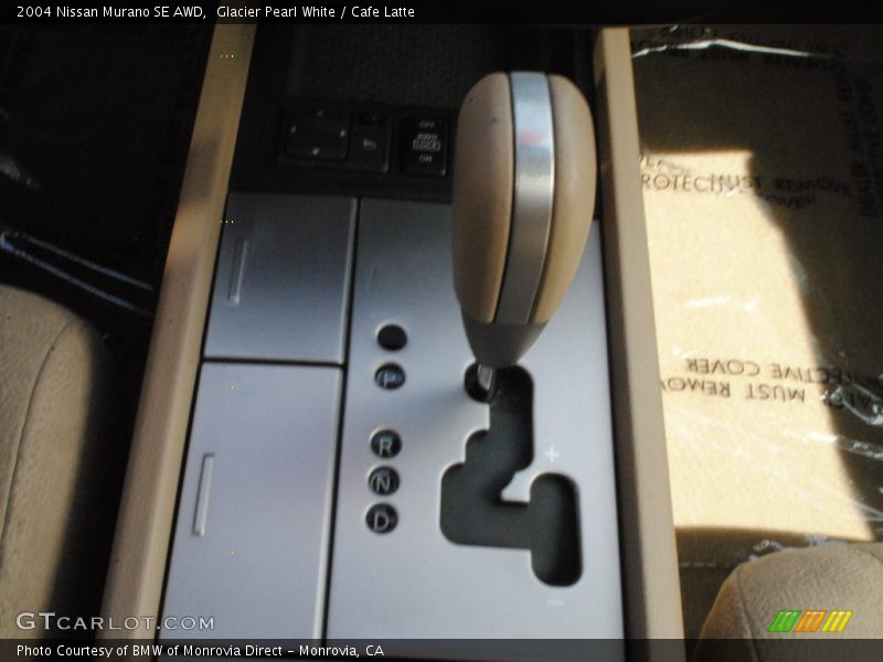 Glacier Pearl White / Cafe Latte 2004 Nissan Murano SE AWD