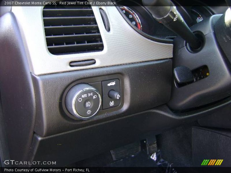 Red Jewel Tint Coat / Ebony Black 2007 Chevrolet Monte Carlo SS