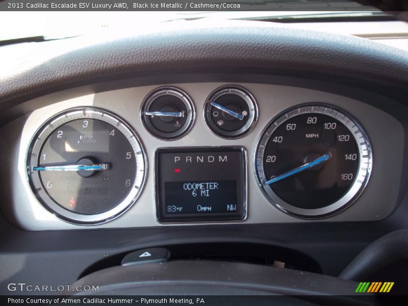  2013 Escalade ESV Luxury AWD ESV Luxury AWD Gauges