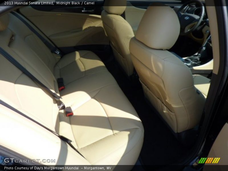 Midnight Black / Camel 2013 Hyundai Sonata Limited