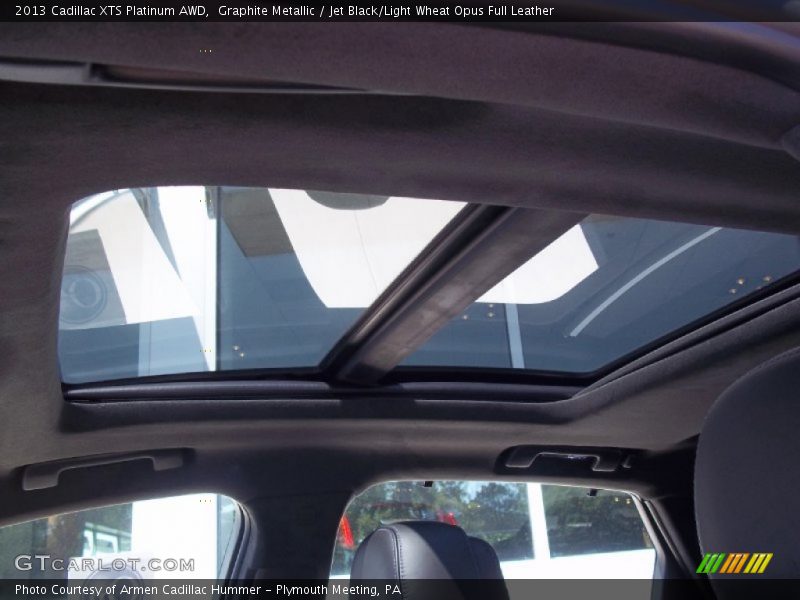 Sunroof of 2013 XTS Platinum AWD