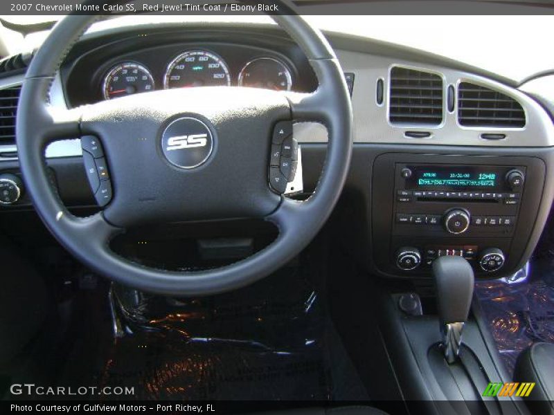 Red Jewel Tint Coat / Ebony Black 2007 Chevrolet Monte Carlo SS