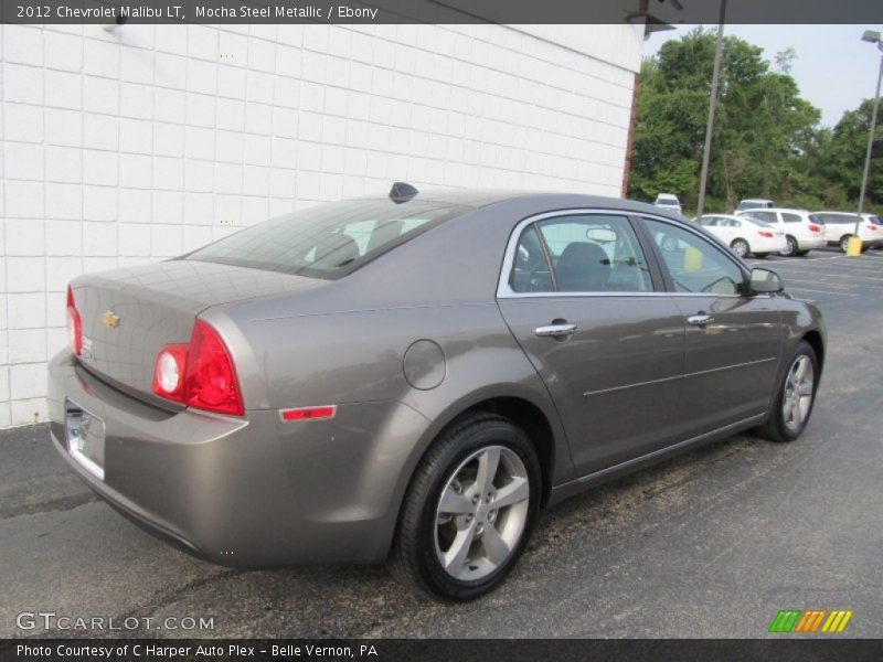 Mocha Steel Metallic / Ebony 2012 Chevrolet Malibu LT