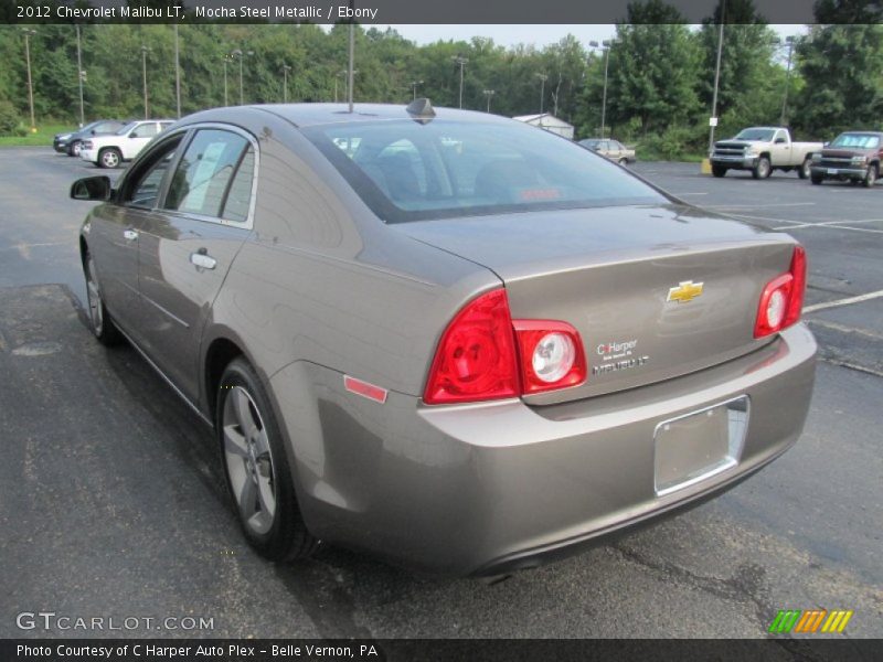 Mocha Steel Metallic / Ebony 2012 Chevrolet Malibu LT