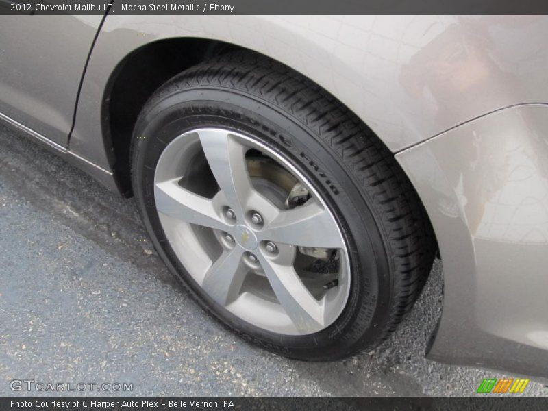 Mocha Steel Metallic / Ebony 2012 Chevrolet Malibu LT