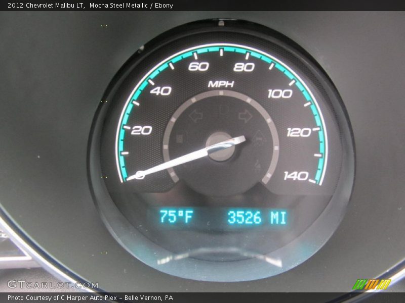 Mocha Steel Metallic / Ebony 2012 Chevrolet Malibu LT