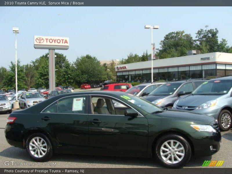 Spruce Mica / Bisque 2010 Toyota Camry XLE