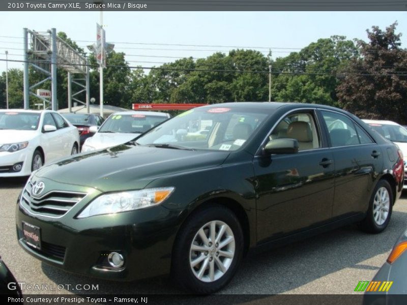 Spruce Mica / Bisque 2010 Toyota Camry XLE