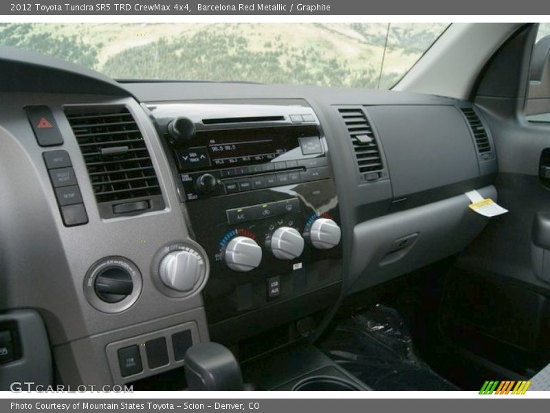 Barcelona Red Metallic / Graphite 2012 Toyota Tundra SR5 TRD CrewMax 4x4