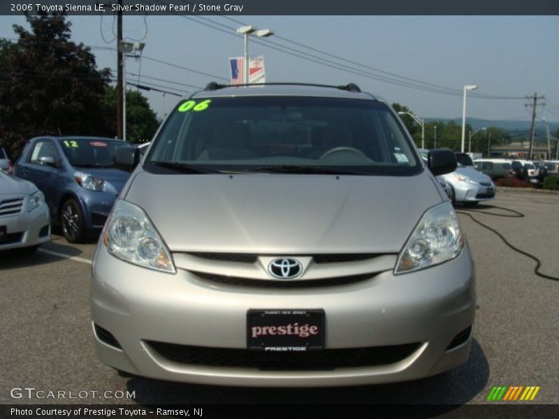 Silver Shadow Pearl / Stone Gray 2006 Toyota Sienna LE