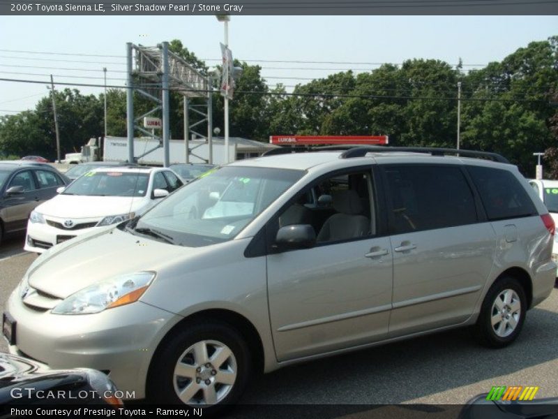 Silver Shadow Pearl / Stone Gray 2006 Toyota Sienna LE