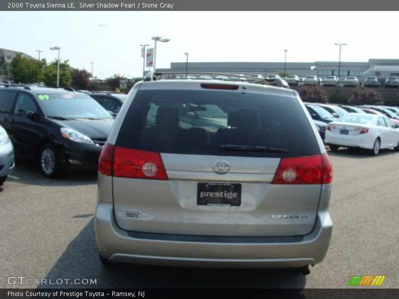 Silver Shadow Pearl / Stone Gray 2006 Toyota Sienna LE