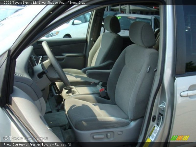 Silver Shadow Pearl / Stone Gray 2006 Toyota Sienna LE