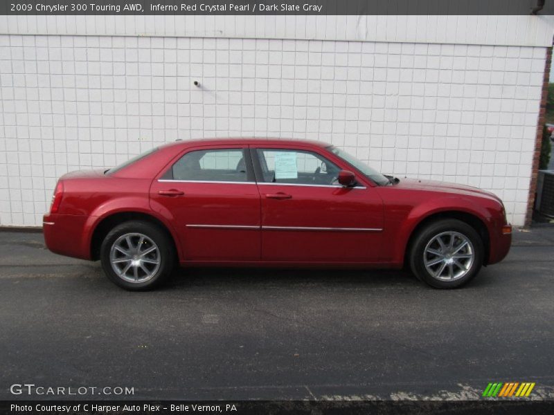  2009 300 Touring AWD Inferno Red Crystal Pearl