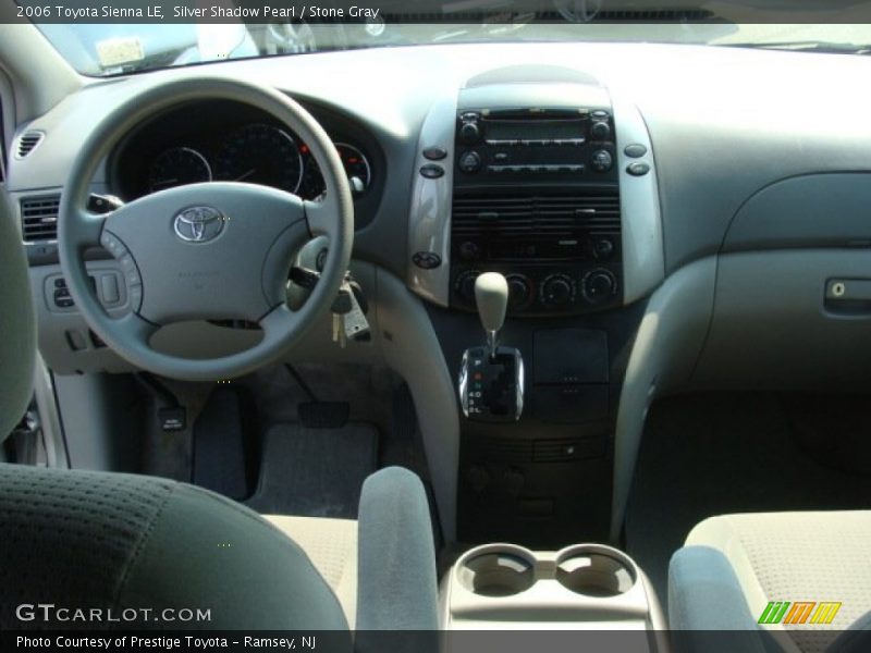 Silver Shadow Pearl / Stone Gray 2006 Toyota Sienna LE