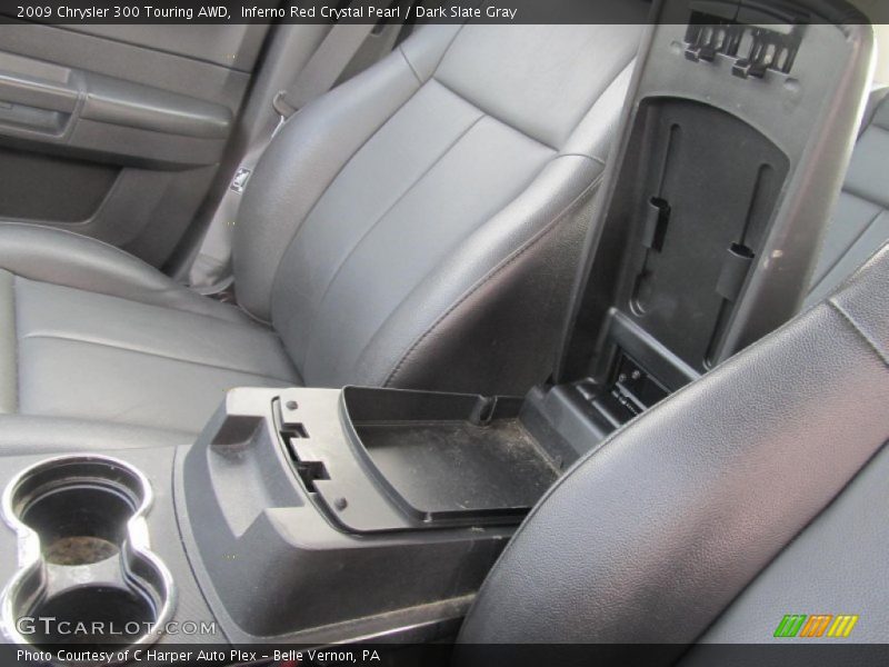 Inferno Red Crystal Pearl / Dark Slate Gray 2009 Chrysler 300 Touring AWD
