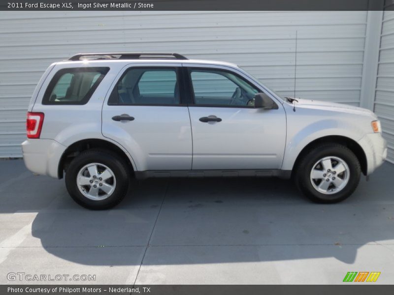 Ingot Silver Metallic / Stone 2011 Ford Escape XLS