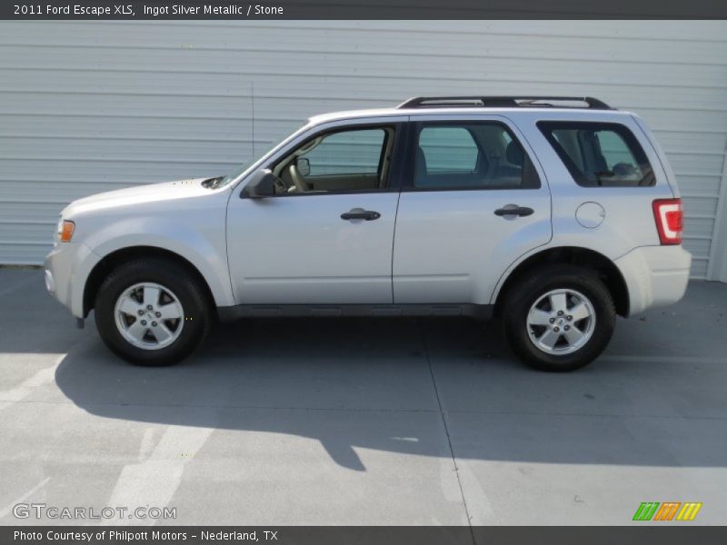 Ingot Silver Metallic / Stone 2011 Ford Escape XLS