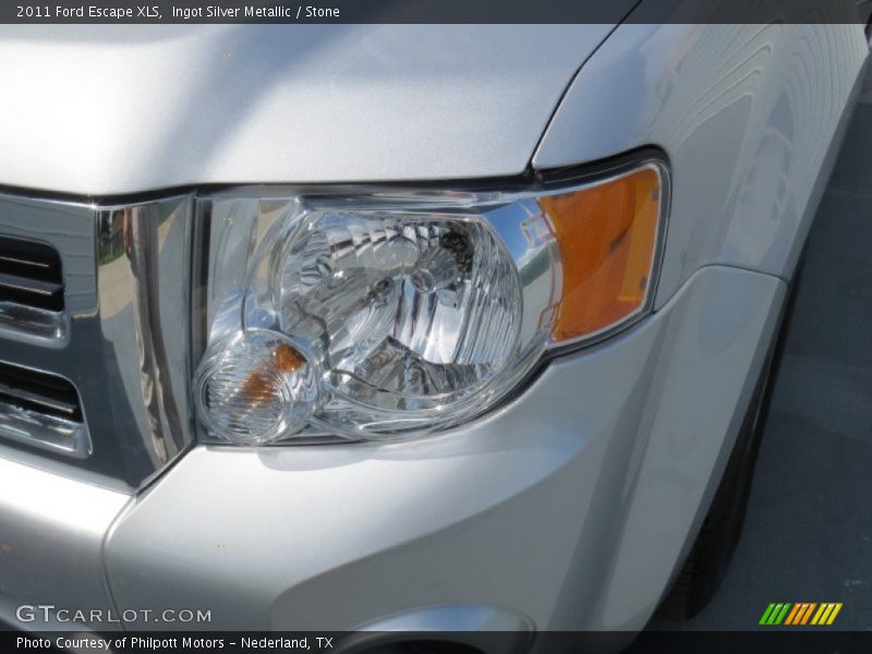 Ingot Silver Metallic / Stone 2011 Ford Escape XLS
