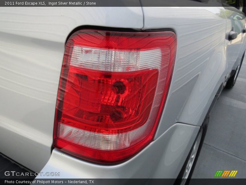 Ingot Silver Metallic / Stone 2011 Ford Escape XLS