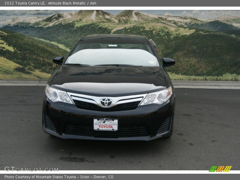 Attitude Black Metallic / Ash 2012 Toyota Camry LE