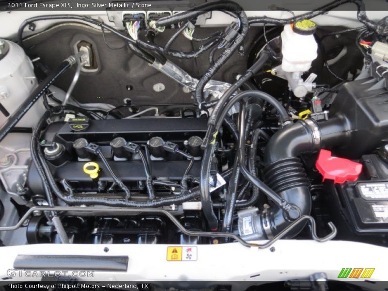 Ingot Silver Metallic / Stone 2011 Ford Escape XLS