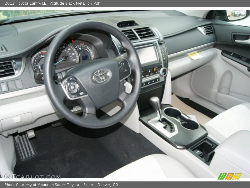 Attitude Black Metallic / Ash 2012 Toyota Camry LE