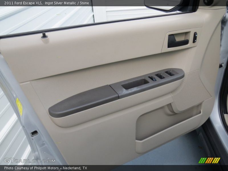 Ingot Silver Metallic / Stone 2011 Ford Escape XLS