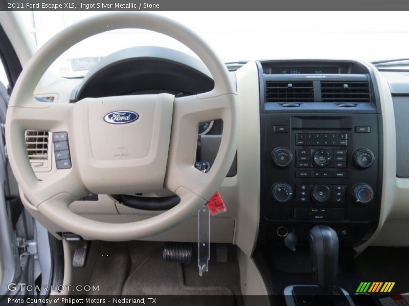 Ingot Silver Metallic / Stone 2011 Ford Escape XLS
