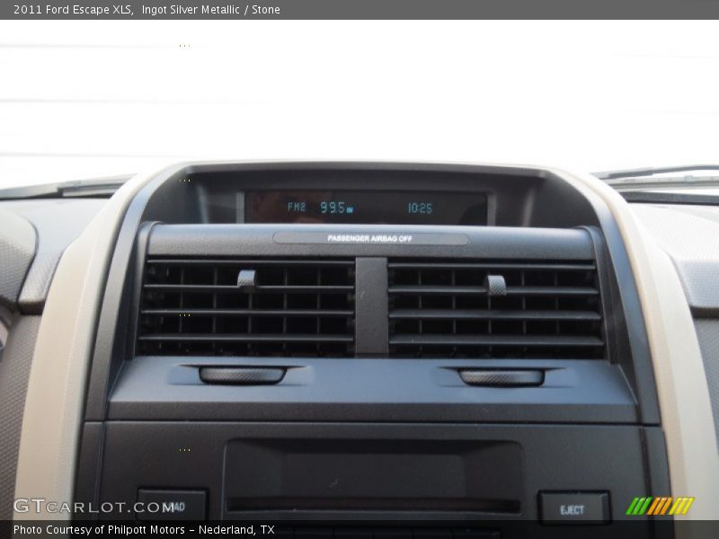 Ingot Silver Metallic / Stone 2011 Ford Escape XLS