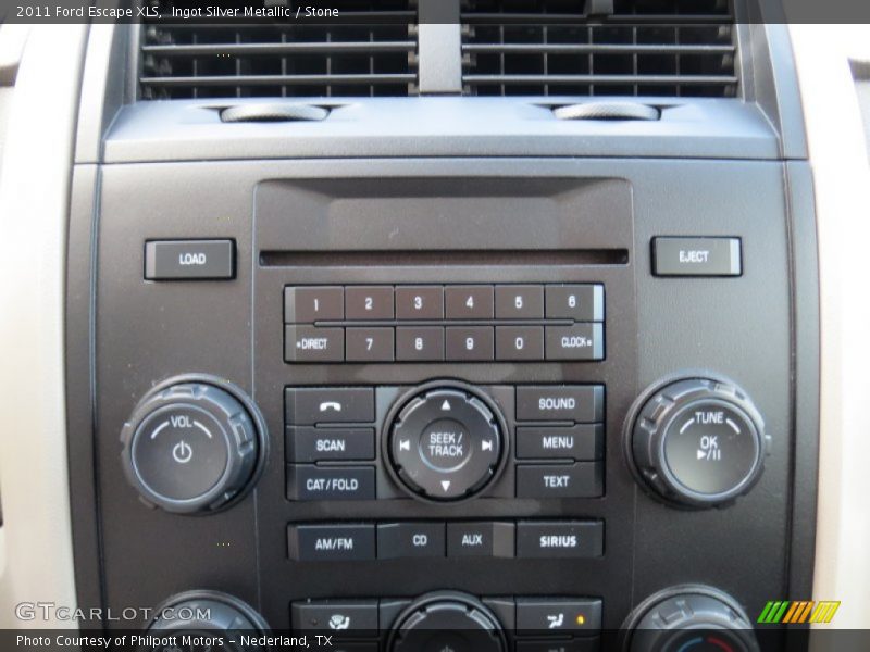 Ingot Silver Metallic / Stone 2011 Ford Escape XLS