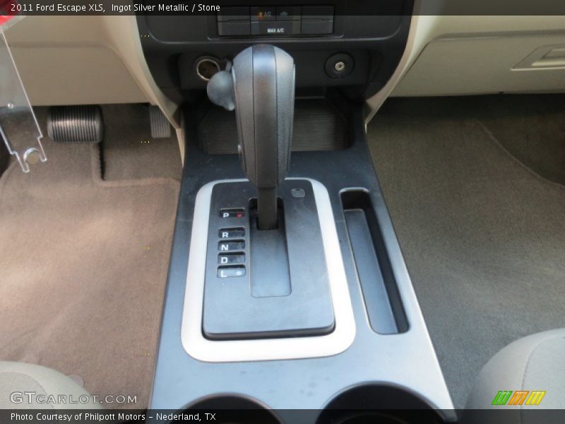 Ingot Silver Metallic / Stone 2011 Ford Escape XLS