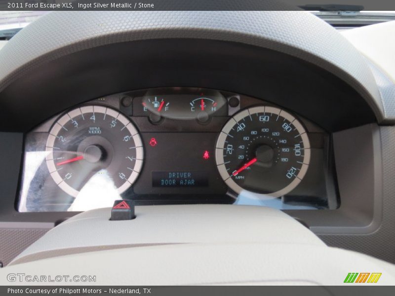 Ingot Silver Metallic / Stone 2011 Ford Escape XLS