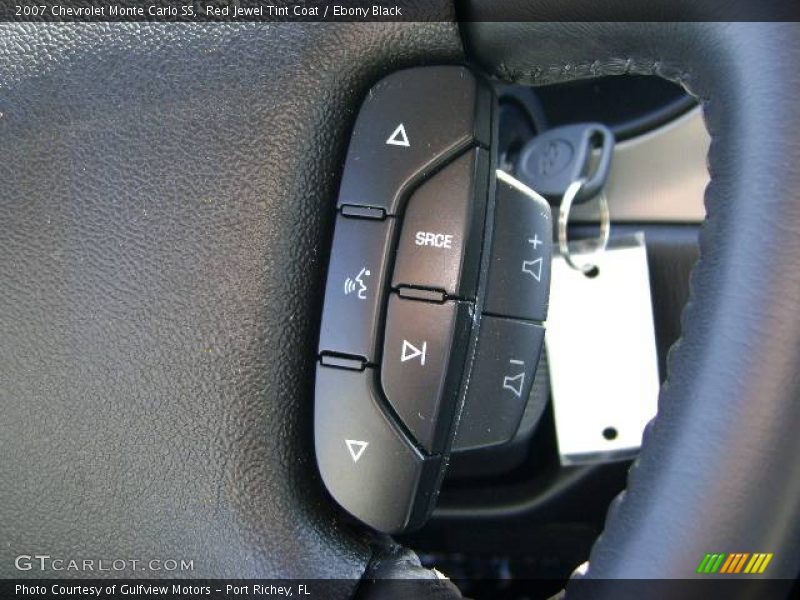 Red Jewel Tint Coat / Ebony Black 2007 Chevrolet Monte Carlo SS