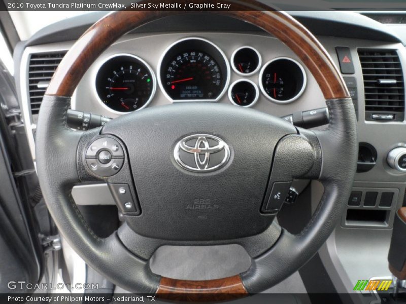  2010 Tundra Platinum CrewMax Steering Wheel