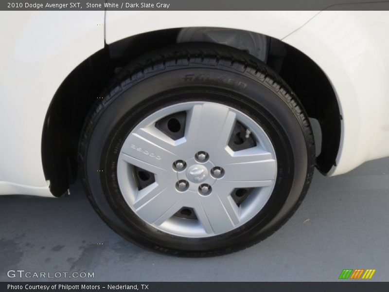 Stone White / Dark Slate Gray 2010 Dodge Avenger SXT