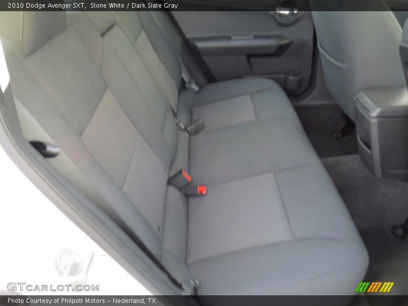 Stone White / Dark Slate Gray 2010 Dodge Avenger SXT