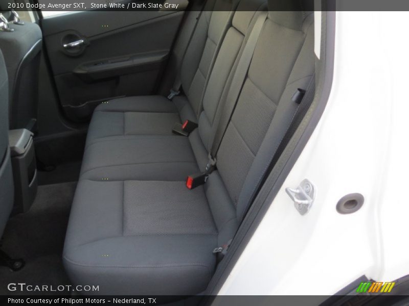Stone White / Dark Slate Gray 2010 Dodge Avenger SXT