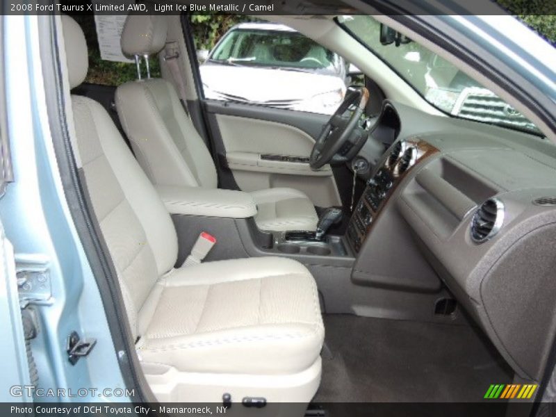 Front Seat of 2008 Taurus X Limited AWD