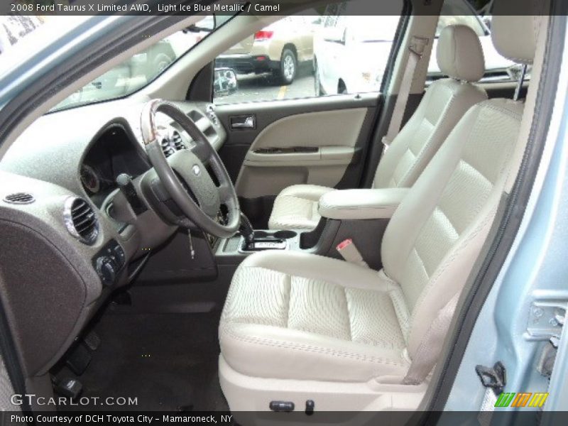 Front Seat of 2008 Taurus X Limited AWD